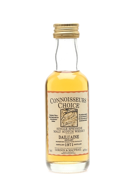 Dailuaine 1971 Bottled 1990s - Connoisseurs Choice 5cl / 40%