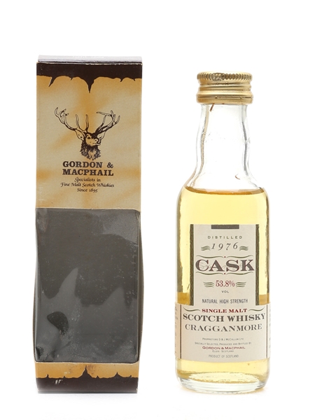 Cragganmore 1976 Cask Strength - Gordon & MacPhail 5cl / 53.8%