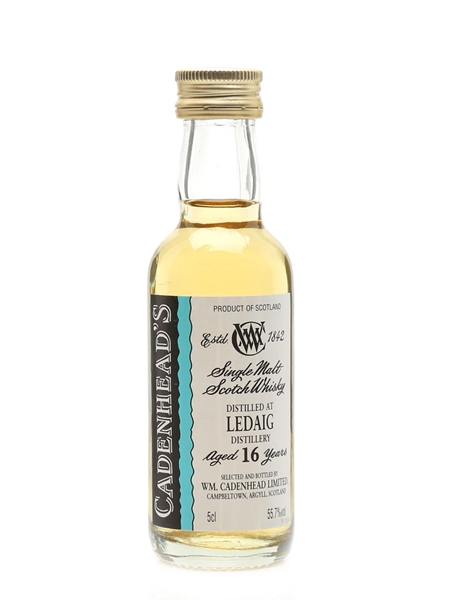 Ledaig 16 Year Old Cadenhead's 5cl / 55.7%