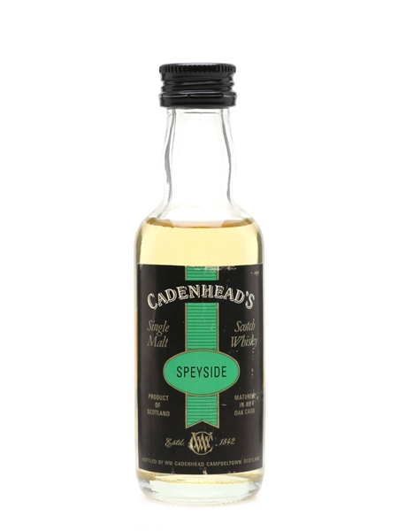 Glen Spey Glenlivet 15 Year Old Cadenhead's 5cl / 61.9%