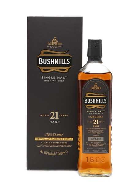 Bushmills 21 Years Old Madeira Finish 70cl / 40%