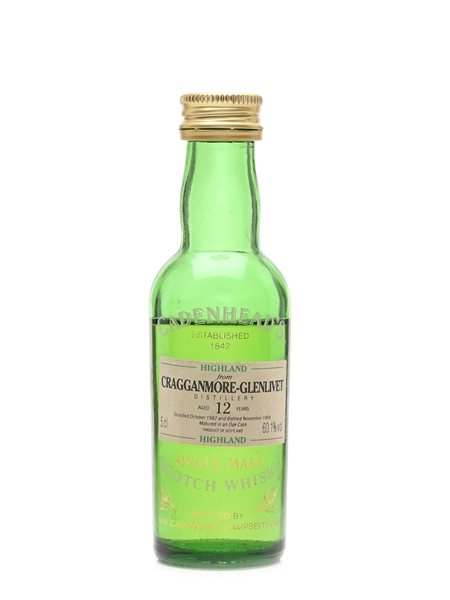 Cragganmore Glenlivet 1982 12 Year Old - Cadenhead's 5cl / 60.1%