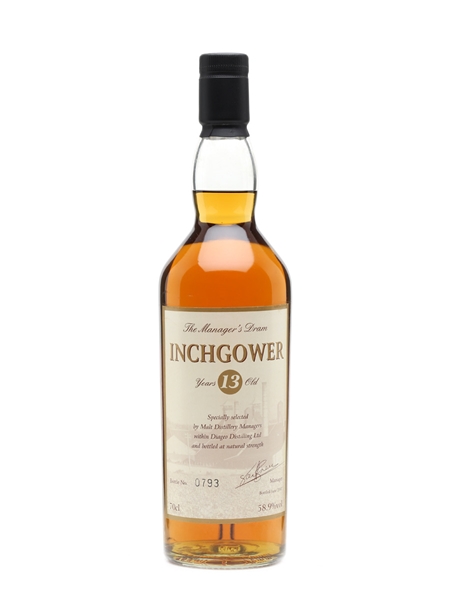 Inchgower 13 Year Old Bottled 2007 - The Manager's Dram 70cl / 58.9%