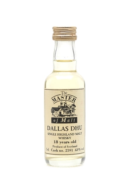 Dallas Dhu 18 Year Old Master Of Malt 5cl / 43%