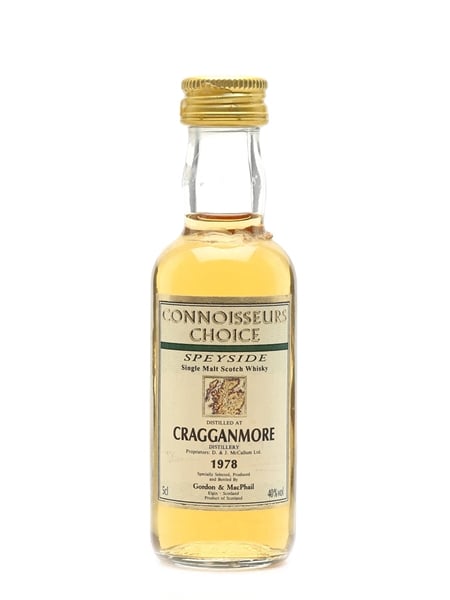 Cragganmore 1978 Bottled 1990s - Connoisseurs Choice 5cl / 40%