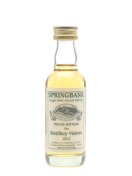 Springbank Distillery Visitors 2013 Private Bottling 5cl / 40%