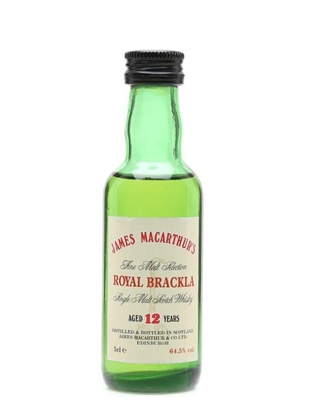 Royal Brackla 12 Year Old James MacArthur's 5cl / 64.5%