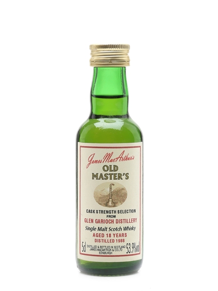 Glen Garioch 1988 18 Year Old James MacArthur's Old Master's 5cl / 53.9%