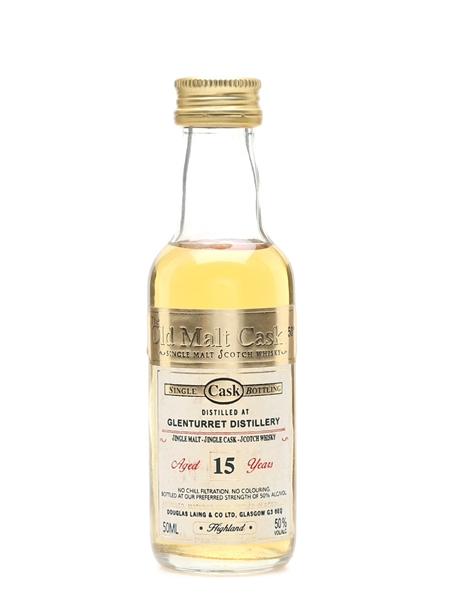 Glenturret 15 Year Old Old Malt Cask - Douglas Laing 5cl / 50%