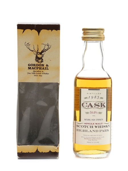 Highland Park 1983 Cask Strength - Gordon & MacPhail 5cl / 58.6%