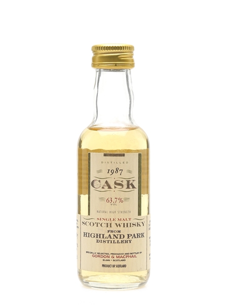 Highland Park 1987 Cask Strength - Gordon & MacPhail 5cl / 63.7%