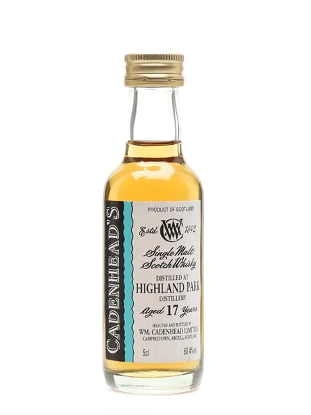 Highland Park 17 Year Old Cadenhead's 5cl / 60.4%