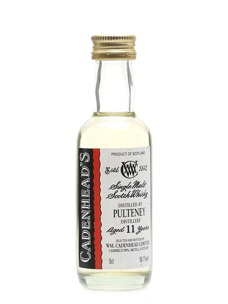 Pulteney 11 Year Old Cadenhead's 5cl / 56.1%