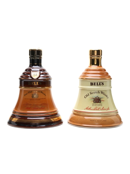 Bell's Old Brown Decanters 12 Year Old & Bell's Extra Special 2 x 75cl / 43%