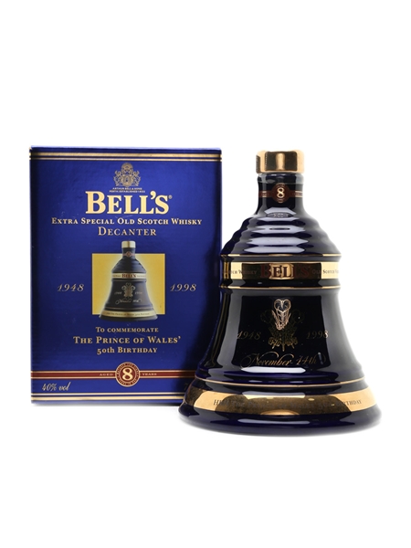 Bell's Ceramic Decanter The Prince Of Wales' 50th Birthday 70cl / 40%