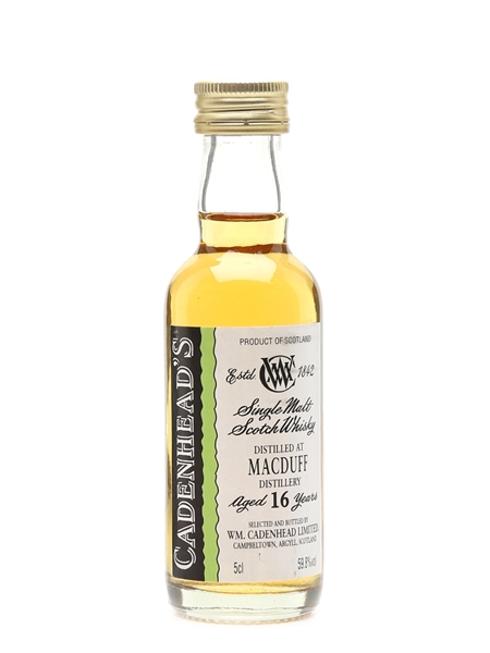 Macduff 16 Year Old Cadenhead's 5cl / 59.8%