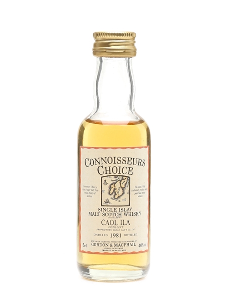 Caol Ila 1981 Bottled 1990s - Connoisseurs Choice 5cl / 40%