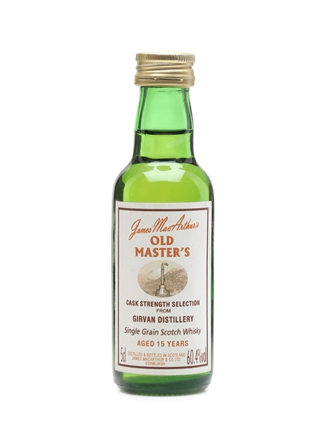 Girvan 15 Year Old James MacArthur's Old Master's 5cl / 60.4%