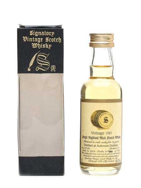 Benrinnes 1985 11 Year Old Bottled 1997 - Signatory Vintage 5cl / 60.4%