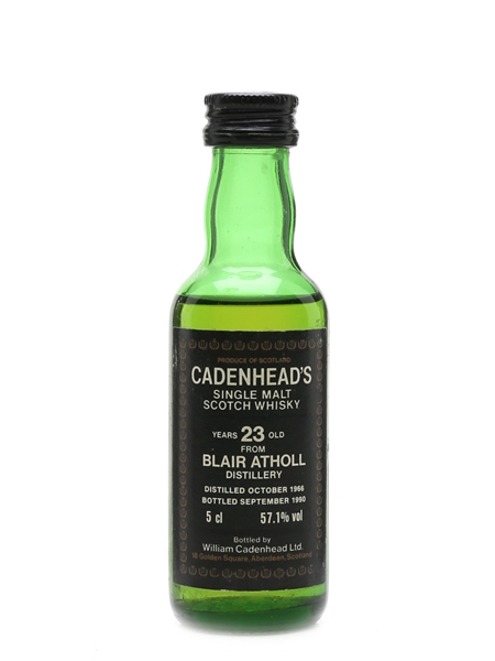 Blair Athol 1966 23 Year Old - Cadenhead's 5cl / 57.1%