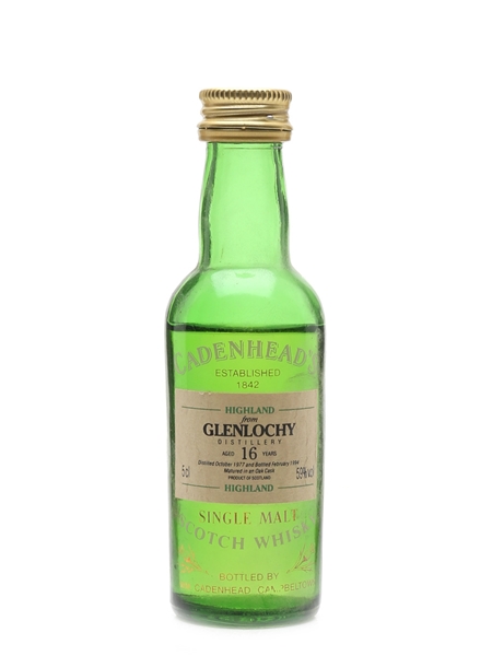 Glenlochy 1977 16 Year Old - Cadenhead's 5cl / 59%