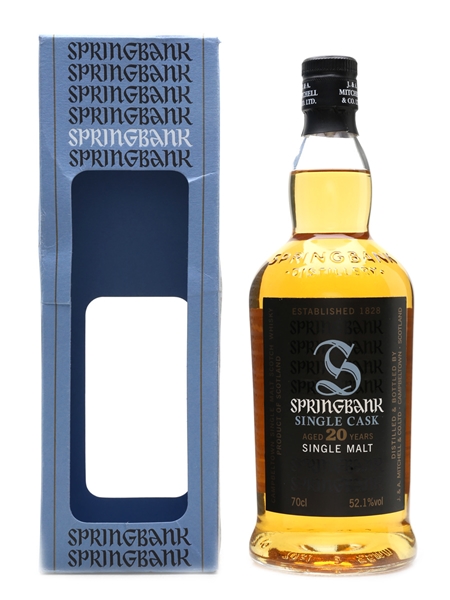 Springbank 1995 Single Cask 20 Year Old - Tokyo International Bar Show 70cl / 52.1%