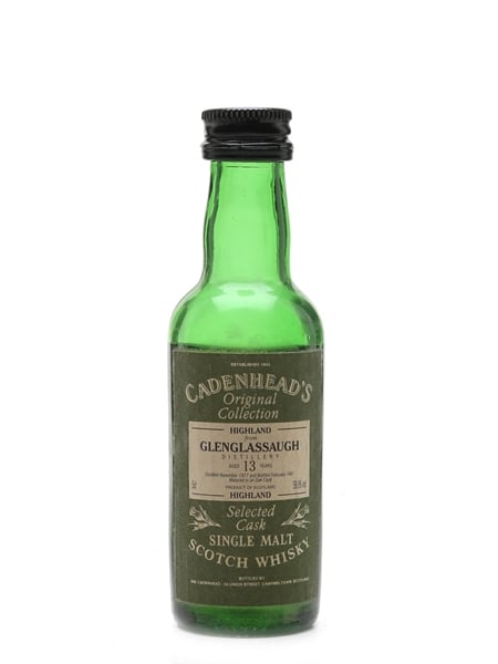 Glenglassaugh 1977 13 Year Old - Cadenhead's 5cl / 59.8%