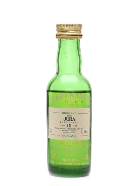 Jura 1983 10 Year Old - Cadenhead's 5cl / 63.9%