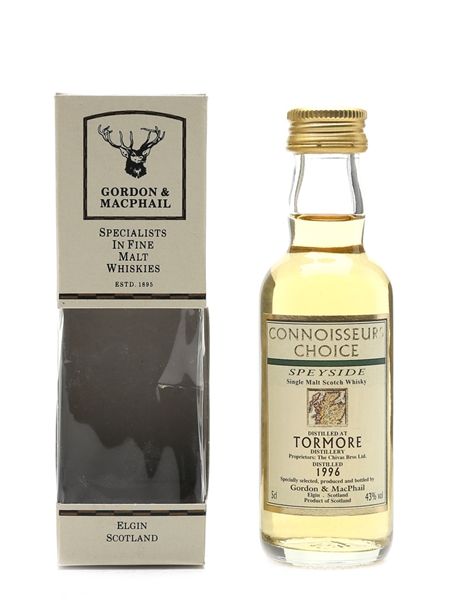 Tormore 1996 Connoisseurs Choice - Gordon & MacPhail 5cl / 43%