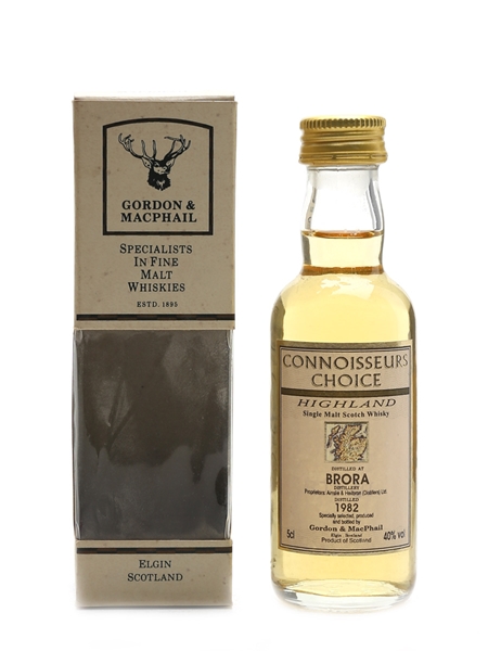 Brora 1982 Bottled 1990s-2000s - Connoisseurs Choice 5cl / 40%