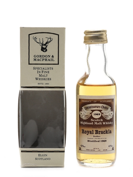 Royal Brackla 1969 Bottled 1980s - Connoisseurs Choice 5cl / 40%