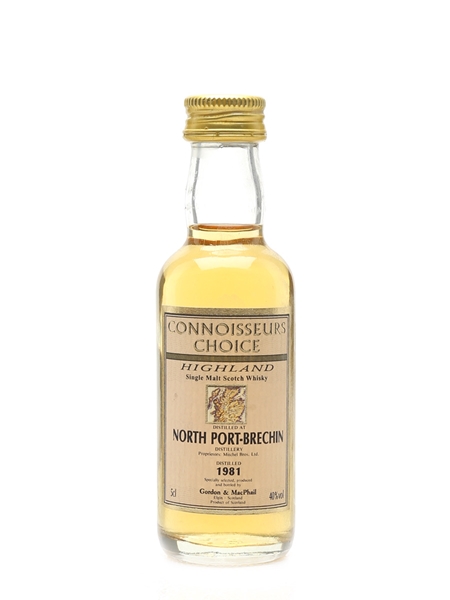 North Port Brechin 1981 Bottled 2000s - Connoisseurs Choice 5cl / 40%