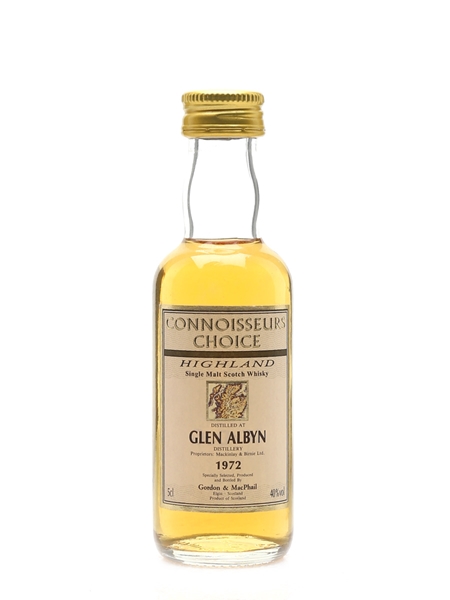 Glen Albyn 1972 Bottled 1990s - Connoisseurs Choice 5cl / 40%