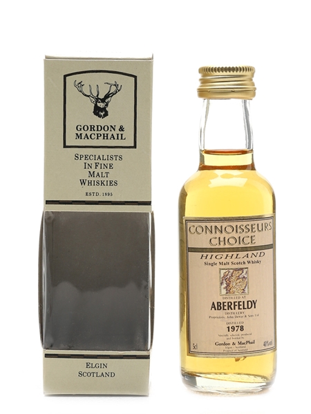 Aberfeldy 1978 Bottled 2000s - Connoisseurs Choice 5cl / 40%