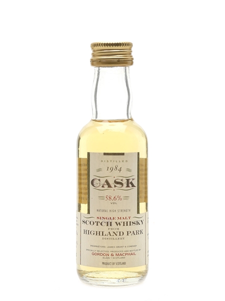 Highland Park 1984 Cask Strength - Gordon & MacPhail 5cl / 58.6%