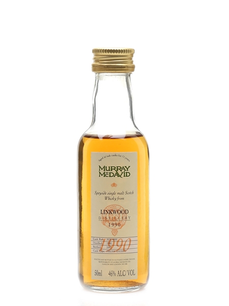 Linkwood 1990 11 Year Old Bottled 2002 - Murray McDavid 5cl / 46%