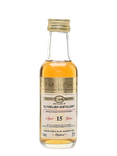 Clynelish 15 Year Old Old Malt Cask - Douglas Laing 5cl / 50%