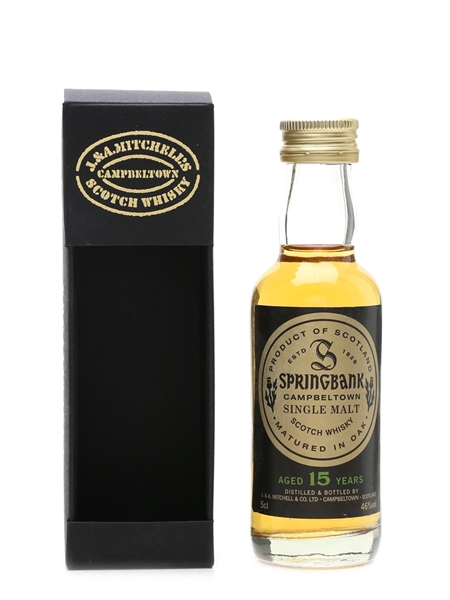 Springbank 15 Year Old  5cl / 46%