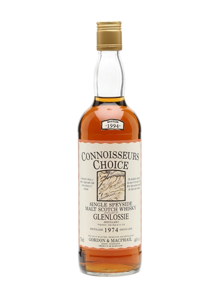 Glenlossie 1974 Connoisseurs Choice Bottled 1994 - Gordon & MacPhail 70cl