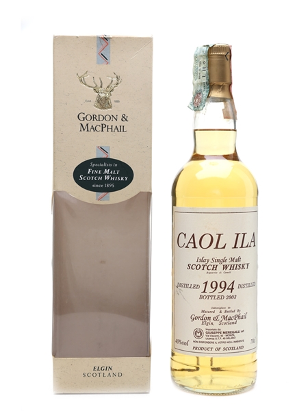 Caol Ila 1994 Bottled 2003 - Meregalli Giuseppe 70cl / 40%