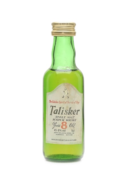 Talisker 8 Year Old Bottled 1980s 5cl / 45.8%