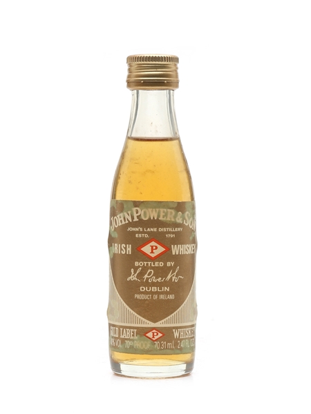 John Power & Sons Gold Label Bottled 1970s-1980s 7.3cl / 40%