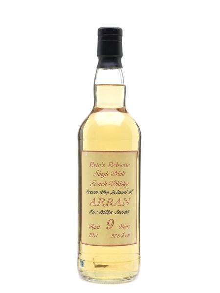 Arran 9 Year Old Eric's Eclectic - Private Bottling 70cl / 57.8%