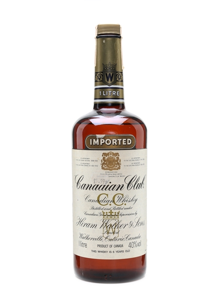 Canadian Club 1978  100cl / 40%