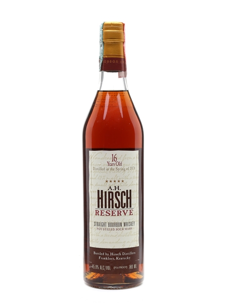 A H Hirsch Reserve 16 Year Old Distilled Spring 1974 70cl / 45.8%