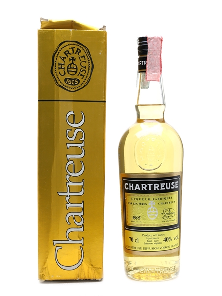 Chartreuse Yellow Bottled 1982-1992 70cl / 40%