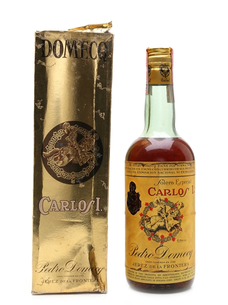 Carlos I Solera Especial Bottled 1970s - Pedro Domecq 75cl / 40%