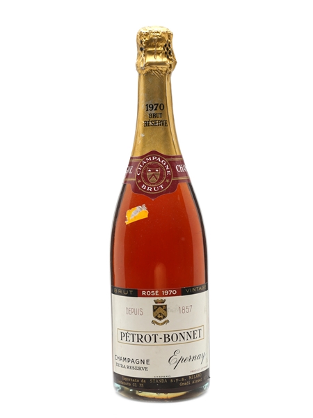 Petrot Bonnet 1970 Vintage Rose Champagne 75cl / 12%