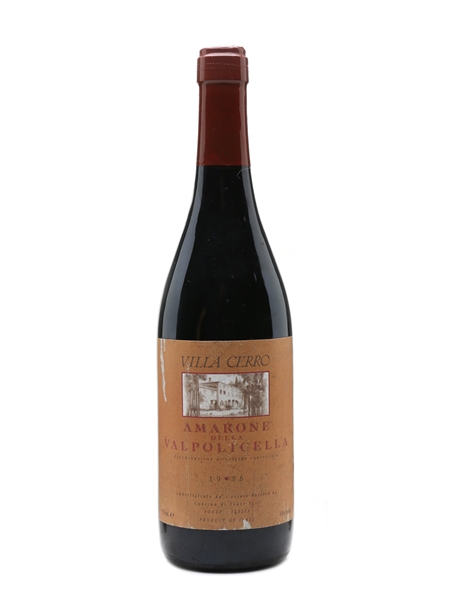 Villa Cerro 1986 Amarone Della Valpolicella 75cl / 14%