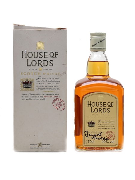 House Of Lords Signed By Margaret Thatcher 70cl / 40%